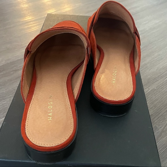 Halogen Violet Mules - Rust Suede - Picture 5 of 8
